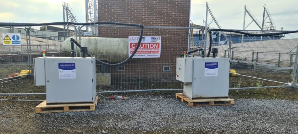 Our products are installed near the transformer