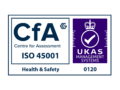 CfA Cert Logo Colour ISO 45001